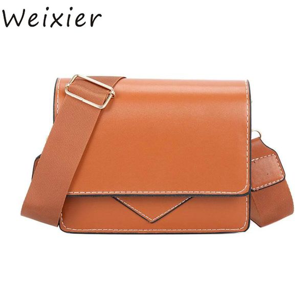 

shoulder bag pu leather handbag clutch girl fashion vintage buckle flap crossbody messenger bags for women 2019 sac a main v4-06