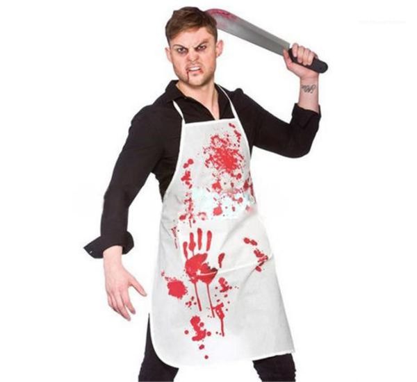 

costume accessories fashion butcher cosplay halloween cosplay blood apron designer terror, Silver