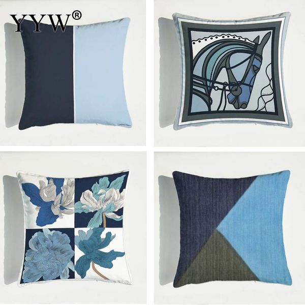 

geometric sofa pillowcase cover gray waist square 45cm*45cm decorative back lumbar pillow cases for home room decoration