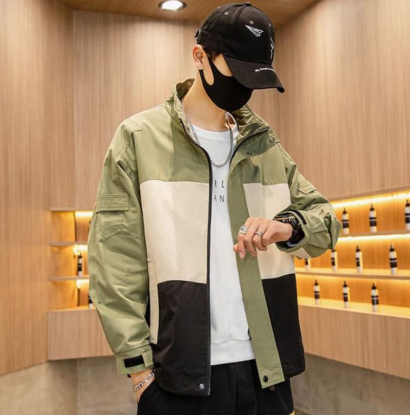 

2020 mens designer jackets fashion brand jacket for mens streetwear with letters luxury casual mens jacket clothing m-3xl, Black;brown