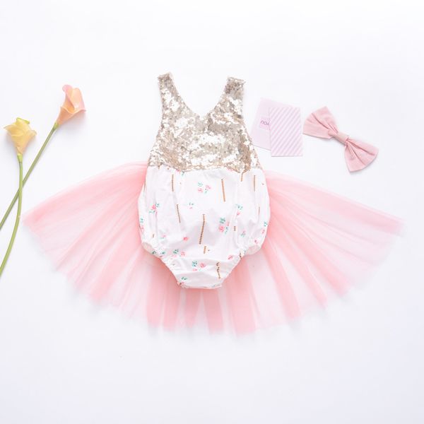 

0-3y toddler kids baby girls clothes summer newborn baby girl swan romper off shoulder jumpsuit clothes outfit, Red;yellow