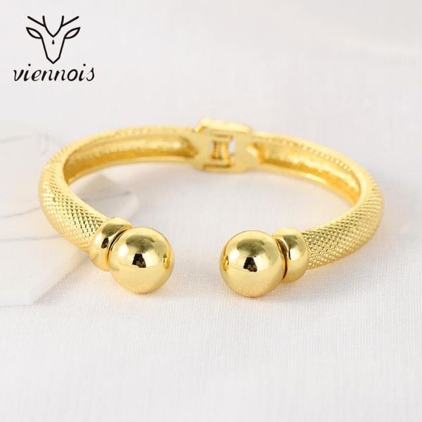 

viennois bracelet & bangles for women gold/silver color fashion snake chain cuff bangles, Black