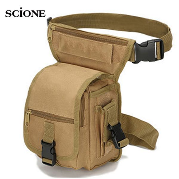 

men tactical drop leg bag tool fanny thigh pack hunting bag waist pack motorcycle riding mochila militar sport xa28a