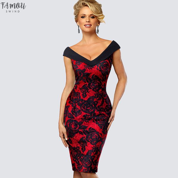 

women sleeveless floral summer dress casual work office business sheath bodycon slim pencil lady dress hb425, Black;gray