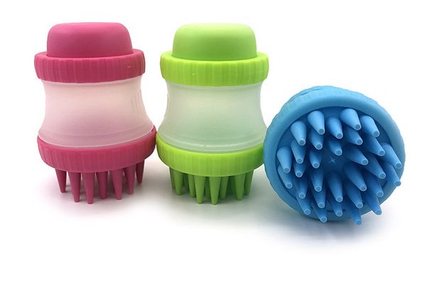

latest model puts the bath liquid in the bottle, squeezes it out, massages the bath with silicone, pet cats and dogs brushes