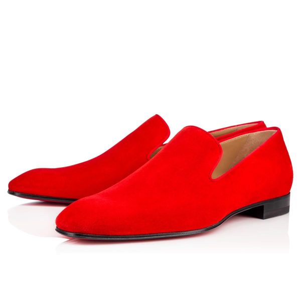 

gentleman party bussiness dress slip on loafers dandelion sneaker red bottom oxford luxury men's leisure fashion flat t16, Black