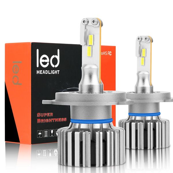 

h4 car led headlight bulbs h7 h11 (h8,h9) 9005/hb3 9006/hb4 led 60w/set, 12000lm 6000k cool white,3 yr warranty