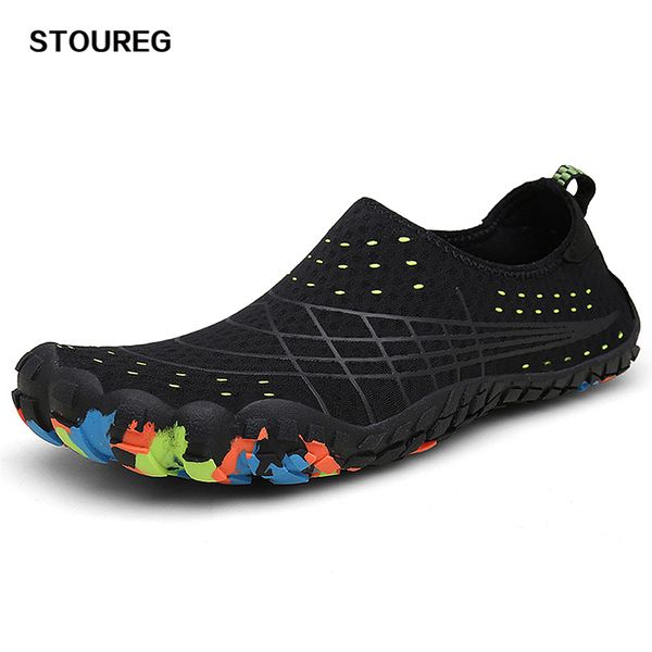 

summer water shoes men breathable aqua shoes beach sandals sport slippers upstream diving socks