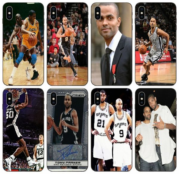

tongtrade] tony parker basketball star case for iphone 11 pro max x xs xr 8s 8 7s 7 plus samsung a3 huawei mate 10 lite redmi note 4x case