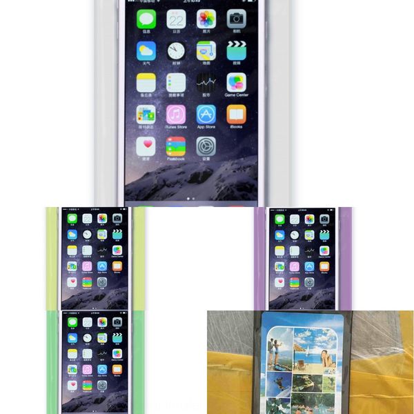 

n6o7f mobile phone outdoor sports waterproof bag bag outdoor sports tourism drifting swimming diving pvc touch screen large waterproof cover