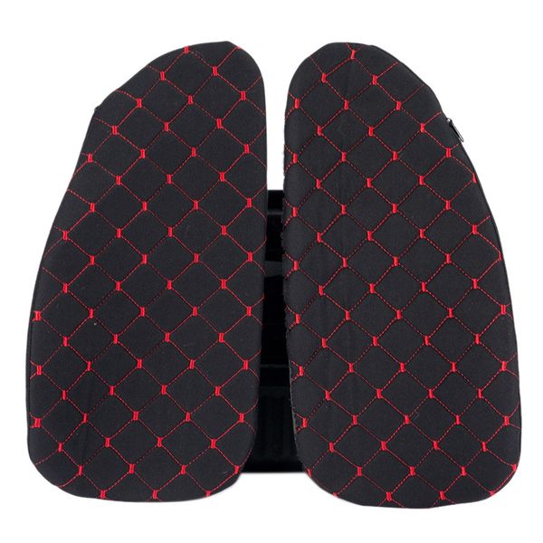 

car adjustable support waist cushion massage waist support pad net mat ventilation pad for office home car