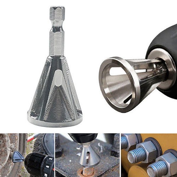 

screw extractor stainless steel deburring external chamfer tool high strength hardness drill bit remove burr