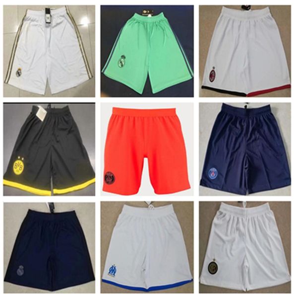 

thai quality real madrid short de football 2019 2020 paris pantalones cortos de futbol dott pants soccer milan ajax futbol football shorts, Black;red