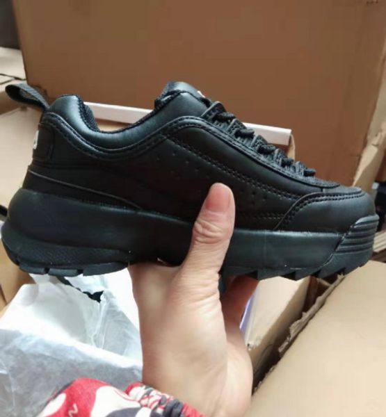 

low cut breathable comfortable casual shoes 36-45 retro designer shoes competitive trainer white shoes disruptors 2.0 clunky sneaker, Black