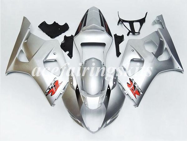 

4gifts литьевая форма новый abs мотоцикл полный обтекатели kifs подходит для suzuki gsx-r1000 k3 2003 2004 03 04 gsxr1000 кузов комплект сер