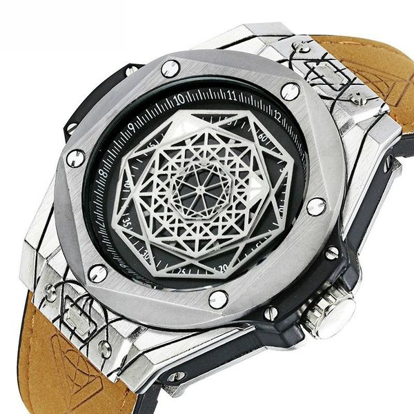 

1 Свободное время Motion Man наручные часы пояса кварцевые наручные часы мужской фонд