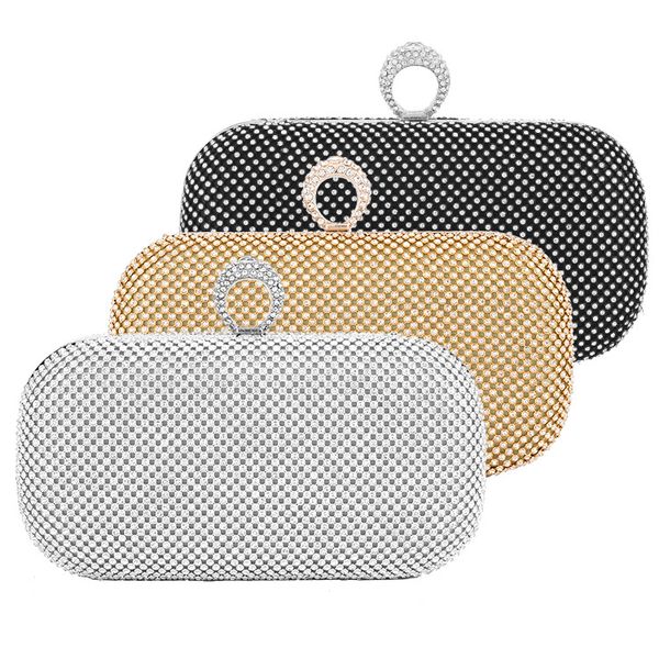

diamond dinner bag ladies high-end banquet bag fashion hand holding evening womens handbags and purses