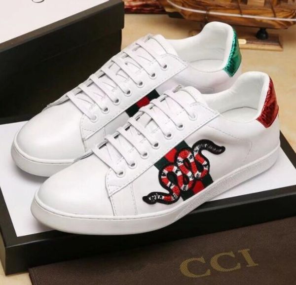 

2019 new arrival men women shoes casual athletics walking bee tiger snake air one sneakers outdoor sports shoes g123, Black
