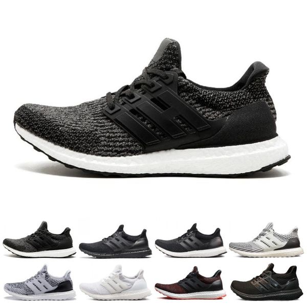 

New Arrival Ultra 4.0 3.0 Running Shoes for men women Triple black white Oreo Designer Sports mens trainers Sneakers size 36-45