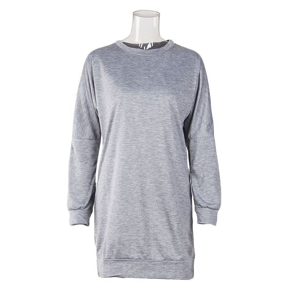 

women's long sleeve sweatshirt pullover ladies casual loose blouse, Black