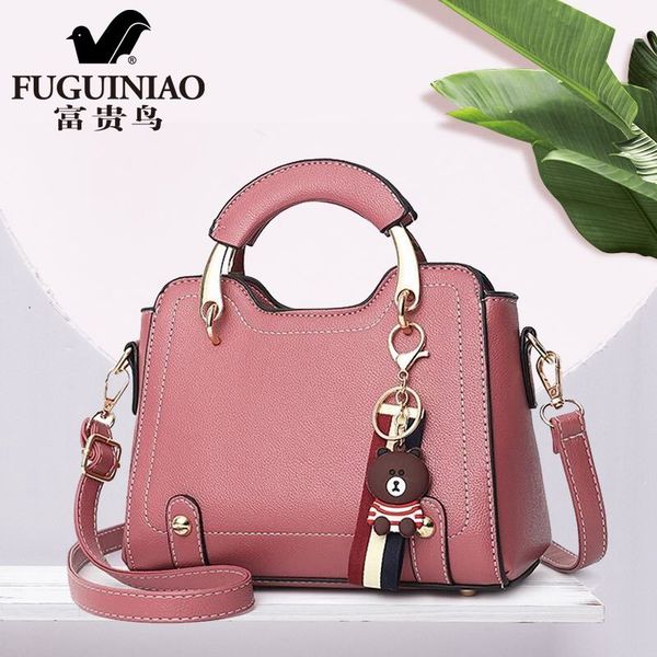 

rich bird authentic] 2019 new korean version of the simple wild messenger bag handbag shoulder bag chain handbag