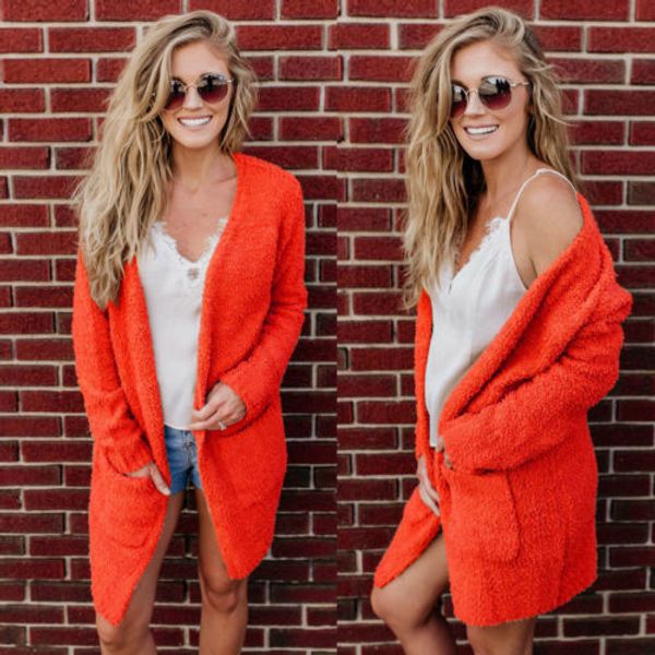 

мода зима женщина с длинным рукавом курткой женской trench coat женской толстой оранжевый xl, Black;white