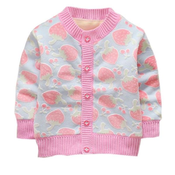 

autumn children baby girls soft knitted cotton sweaters sweet color children knitted sweater outfits, Blue