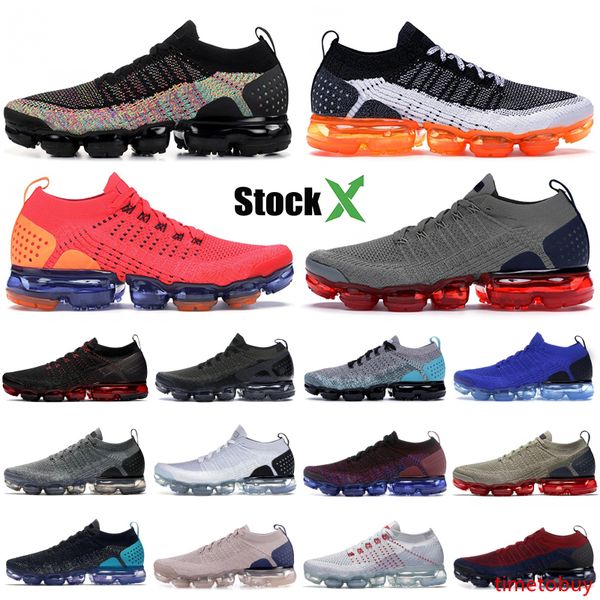 

knit 2.0 cushion running shoes cny triple black dark stucco mens womens asphalt grey 1.0 designer trainers sneakers