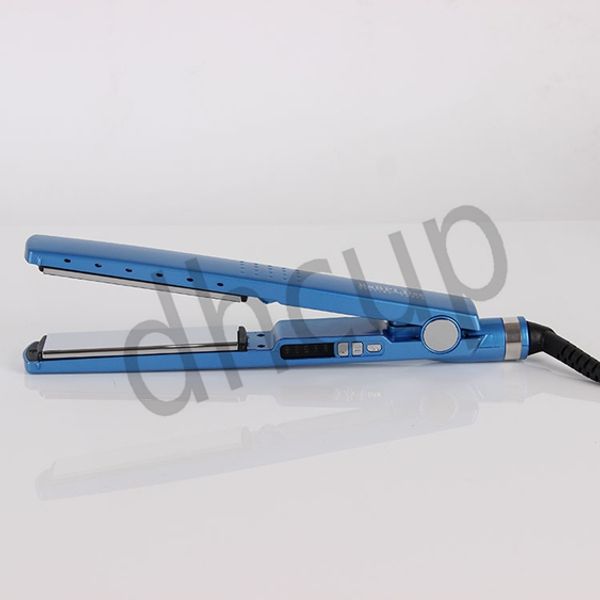 

professional plates titanium hair straightener fast heating straightening irons flat iron us/eu plug dhl free