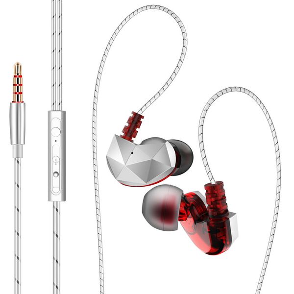 

wired 3.5mm stereo hd headphone sports in-ear earphone for cellphone