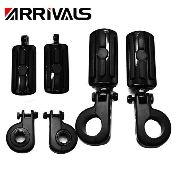 

motorcycle highway crash bar footrest pedal foot pegs footpeg mounting 1-1/4" 1.25" 32mm for touring sportster