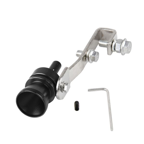 

sound turbo whistle muffler exhaust pipe universal aluminum alloy 44-55 t-6 aluminum useful practical parts