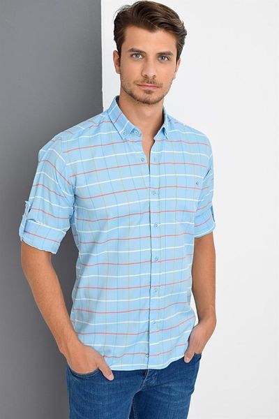 

g668 dewberry shirt -blue, White;black
