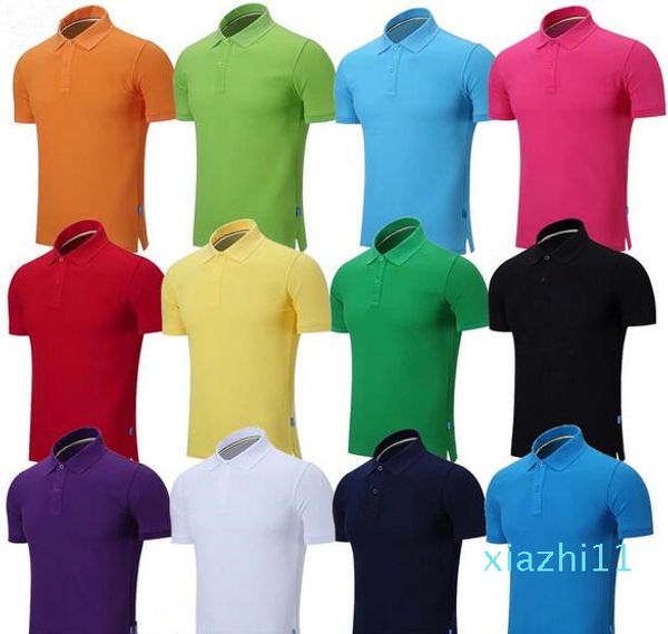 ricamo moda-estate Polo uomo Polo uomo 100% cotone Polo uomo manica corta Camicie casual Camicia uomo Solid Pony Camisa Tee