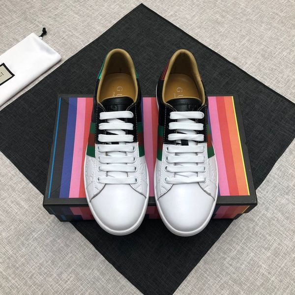 

2020 new hw men's casual sneakers men's fashion sneakers leather casual shoes luxury design platform shoes