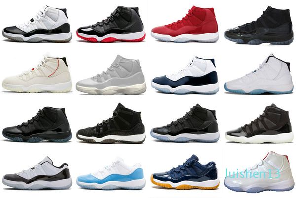 

11 xi 11s platinum tint men casual shoes designer cap and gown prom night gym red bred barons concord 45 cool grey mens casual shoes l13, Black