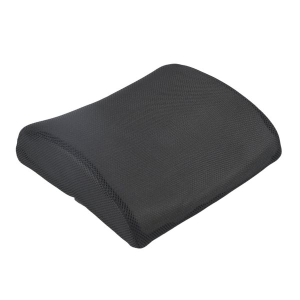 

memory foam seat chair lumbar back support cushion pillow for office home car black