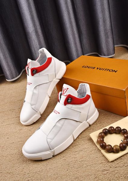 

L @0uls Vvltton источник из Италии известный дизайнер для создания высокой мужской спортивной обуви спортивная обувь с плоским дном обувь нескользящая повседневная обувь 38-44