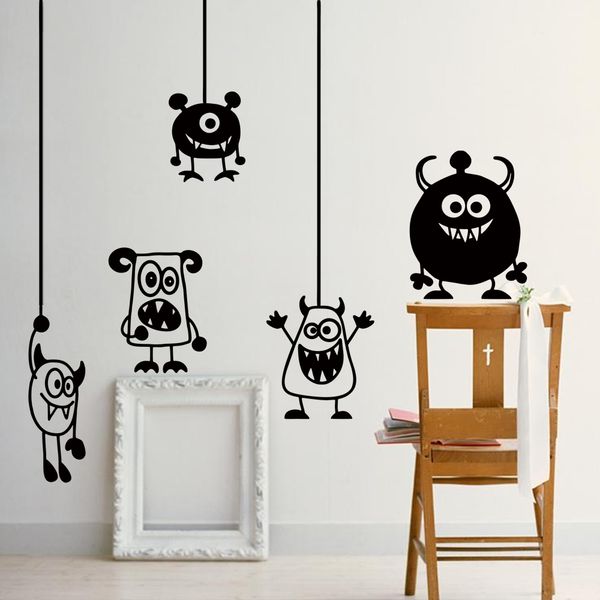 

cartoon animals wall sticker for kids room decration