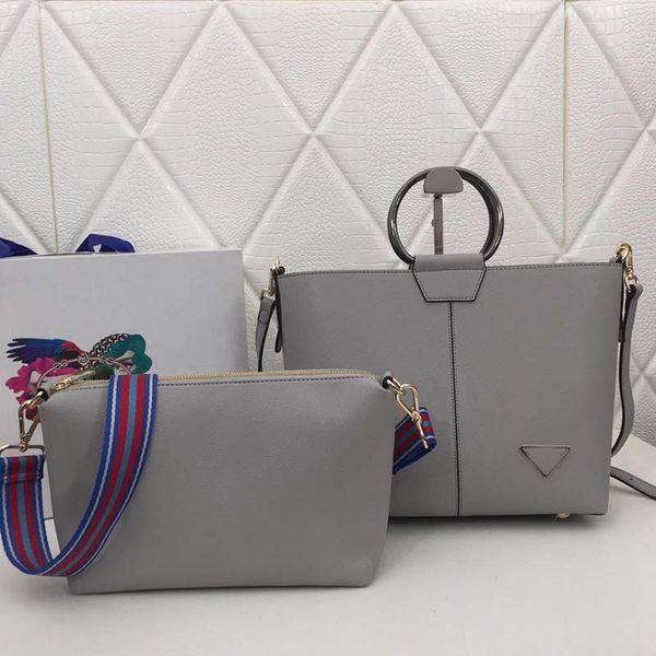 

designer handbags genuine leather women handbag pada designer purses bag fashion totes composite ring handle purse bag