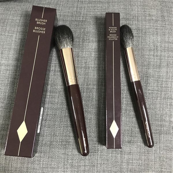 

Марка Powder Brush Sculpt Румяна Кисть Бросс румяна Белок волосы Козьего волос Смешать Soft