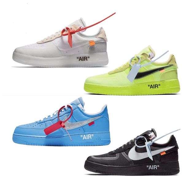 

off white nike air force one 1 blue jaune Devin Booker valt MOMA MCA AF-100 Bleu White Metallic Silver Men Casual Shoes Force Volt 2.0 Low Sport Running Shoes 36-45 10