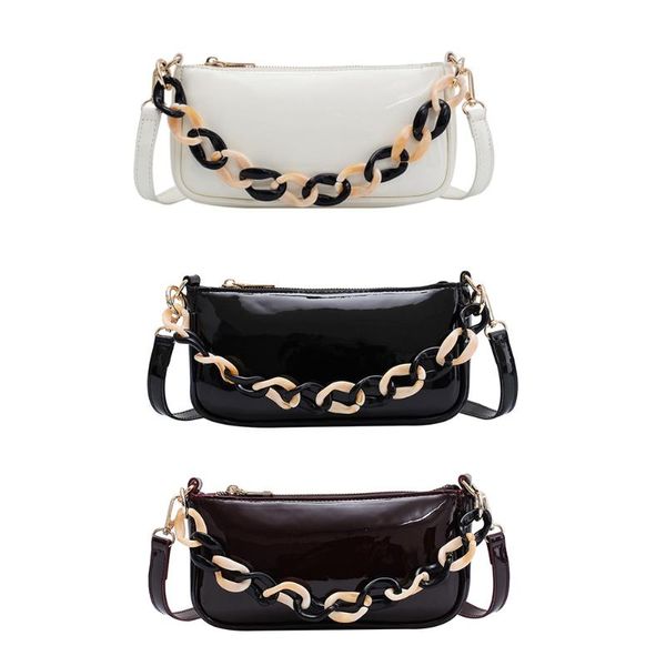 

solid color women shoulder messenger bag crossbody handbag female classic elegant retro leather female shoulder handbags