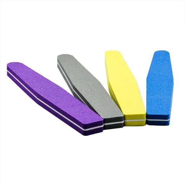 

nail files 1 pcs mt010-100/180 sell buffer double side diamond sponge down polish block prismatic