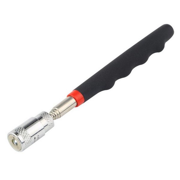 

adjustable magnetic pick-up tools with led light magnet long extendable long reach 82cm suck iron rods