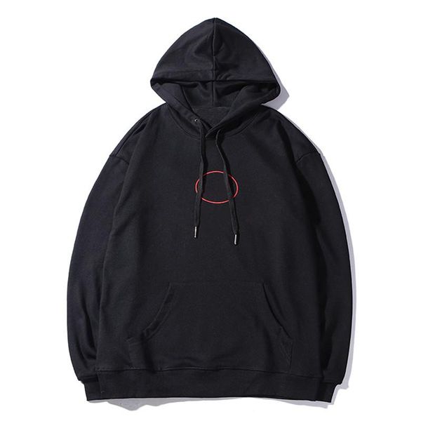 

fashion mens hoodies casual men designer hoodie sweatshirts men women hoodies cotton pullover streetwear long sleeve 2 colors, Black