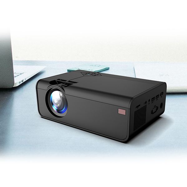 

projector, 4k led video projector 3500 lumens, 200 inch image display ideal for ppt business presentations home theater, compati