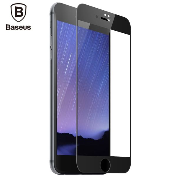 

baseus 9h 0.2mm закаленное стекло изогнутый анти-синий свет небьющийся защитная пленка для iphone 7 4.7 дюймов