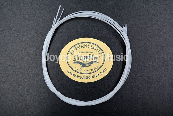 

10 Наборы белого нейлона укулеле Струны первого-четвёртых Гавайи гитара Сопрано Co