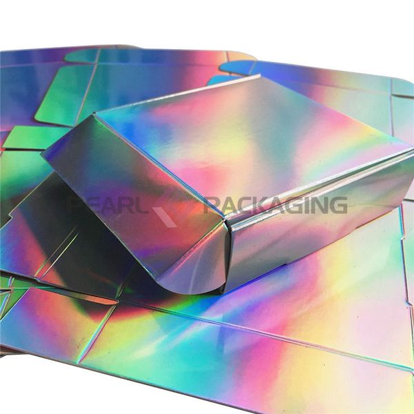 

item wholesale glossing custom printed mailer cardboard corrugated tuck end holographic paper box for packaging sandals wholesale bncja
